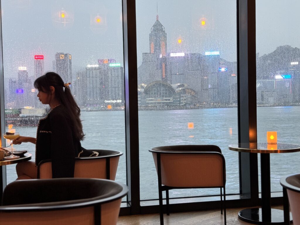 Restaurant with a great view of Victoria Harbour. 