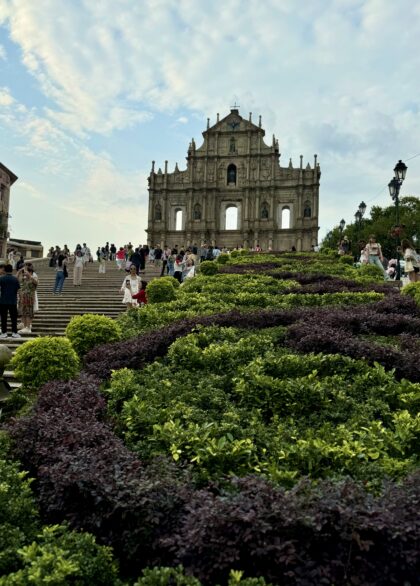 macau ruins of st paul hong kong china