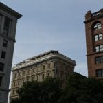 Old buildings in downtown montreal. Exploring montreal travel guides.