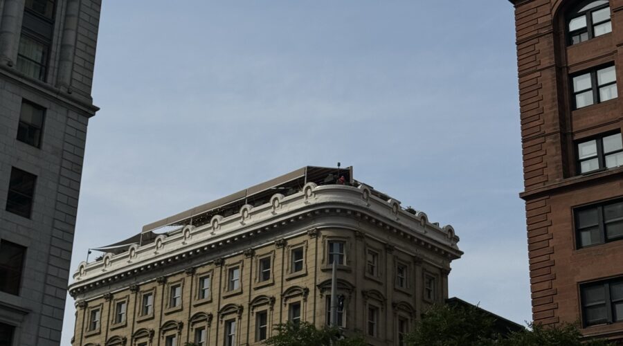 Old buildings in downtown montreal. Exploring montreal travel guides.