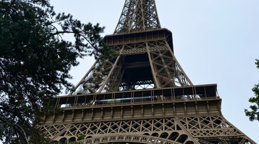 A view of the Eiffel Tower from a worm's eye view in Paris 5 Day Itinerary